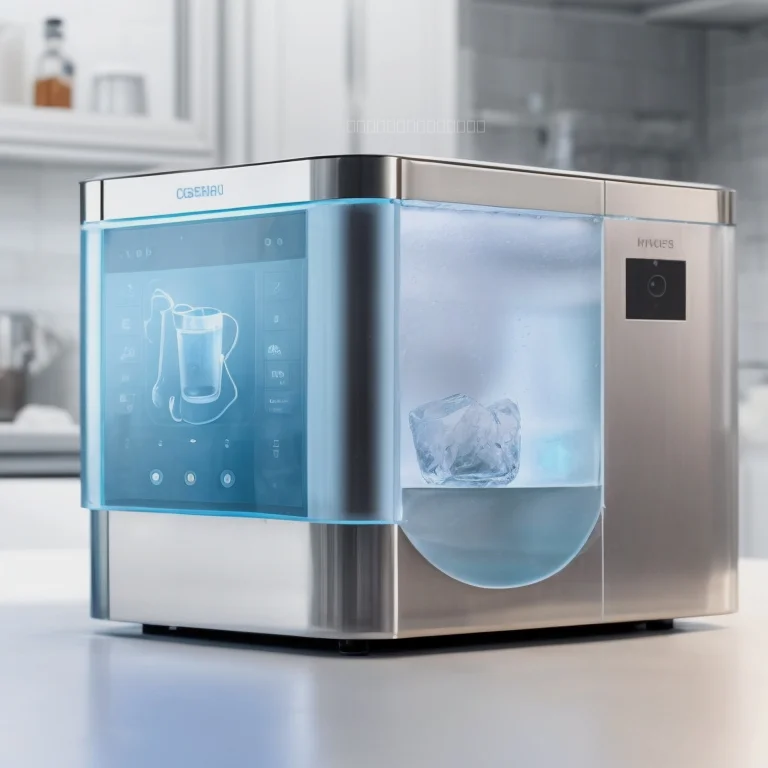 AI gesteuerter Eiswürfelbereiter